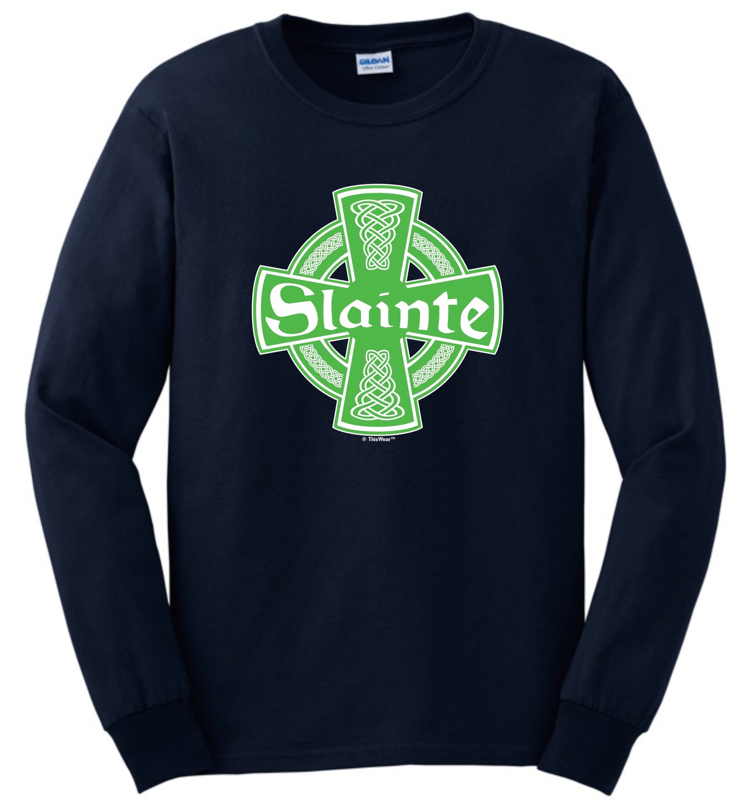 front of shirt Navy
