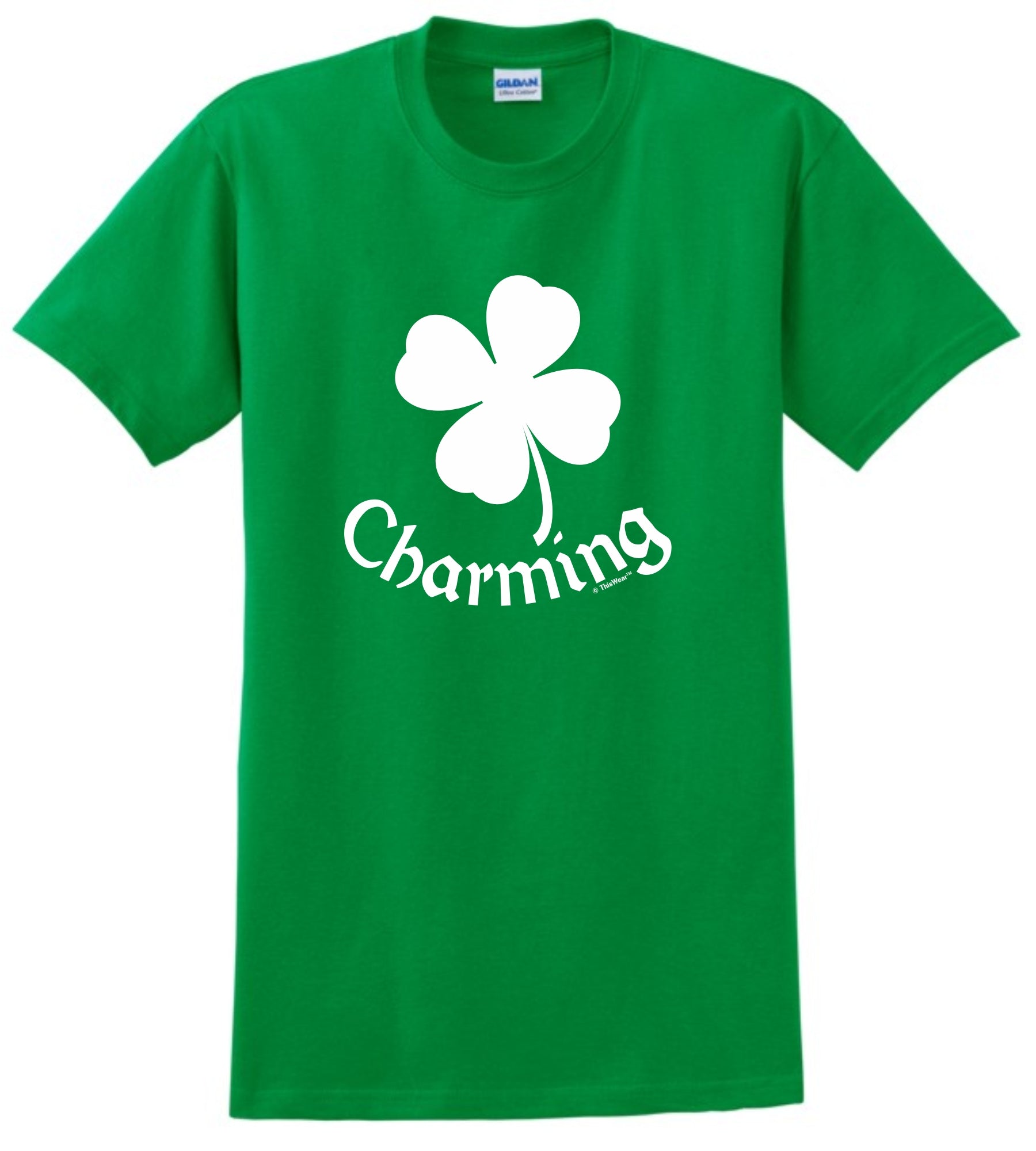 front of shirt green