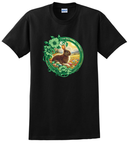 front of shirt black