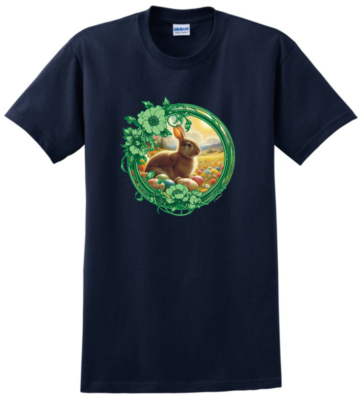front of shirt Navy