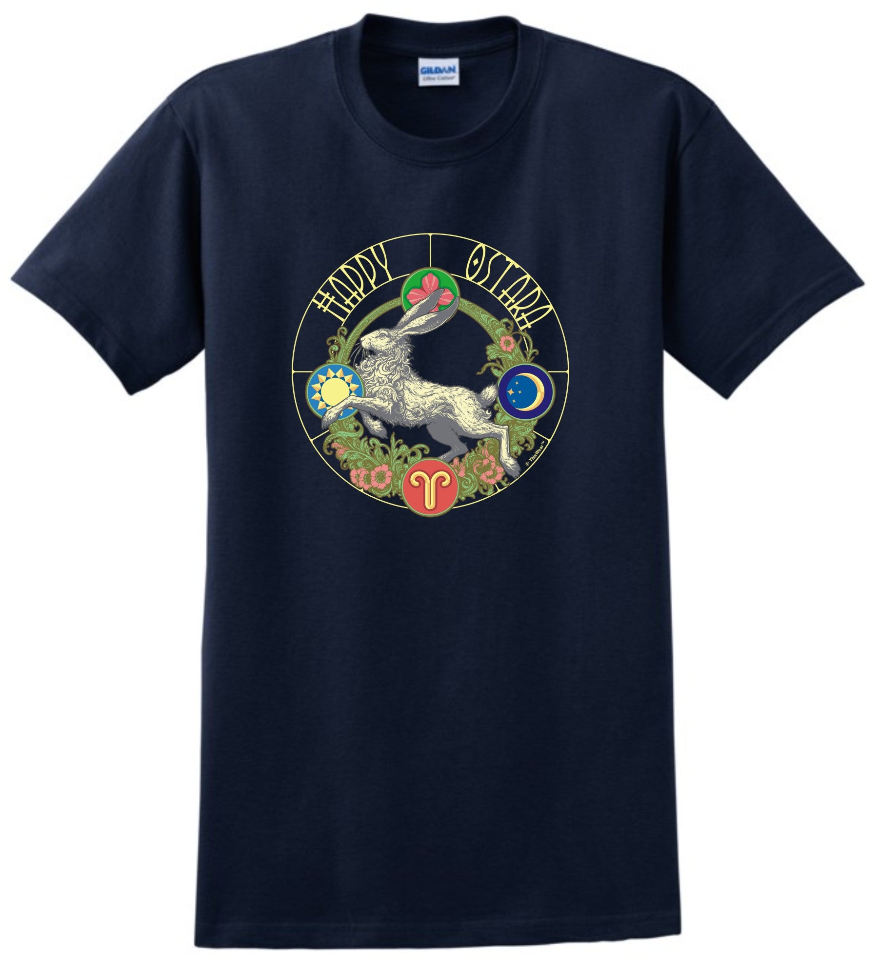 front of shirt Navy