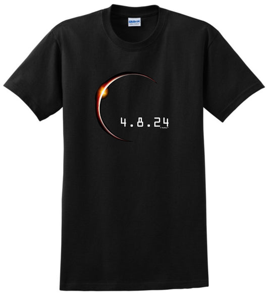front of shirt black
