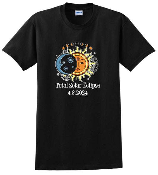front of shirt black