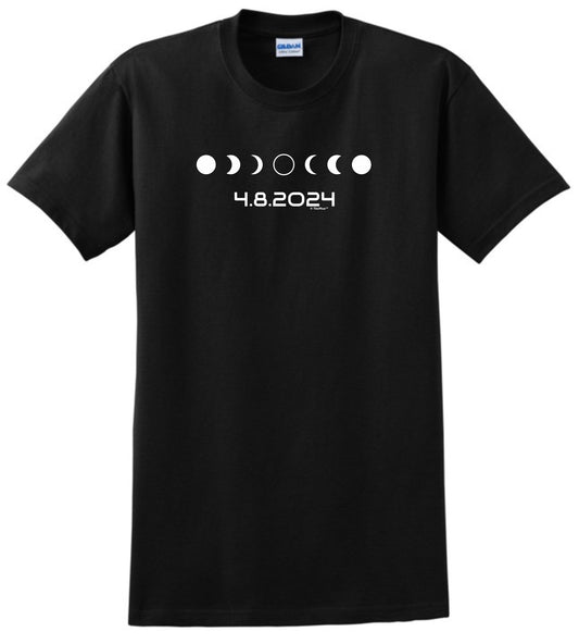 front of shirt black