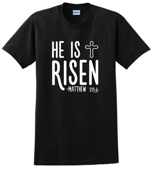 front of shirt black