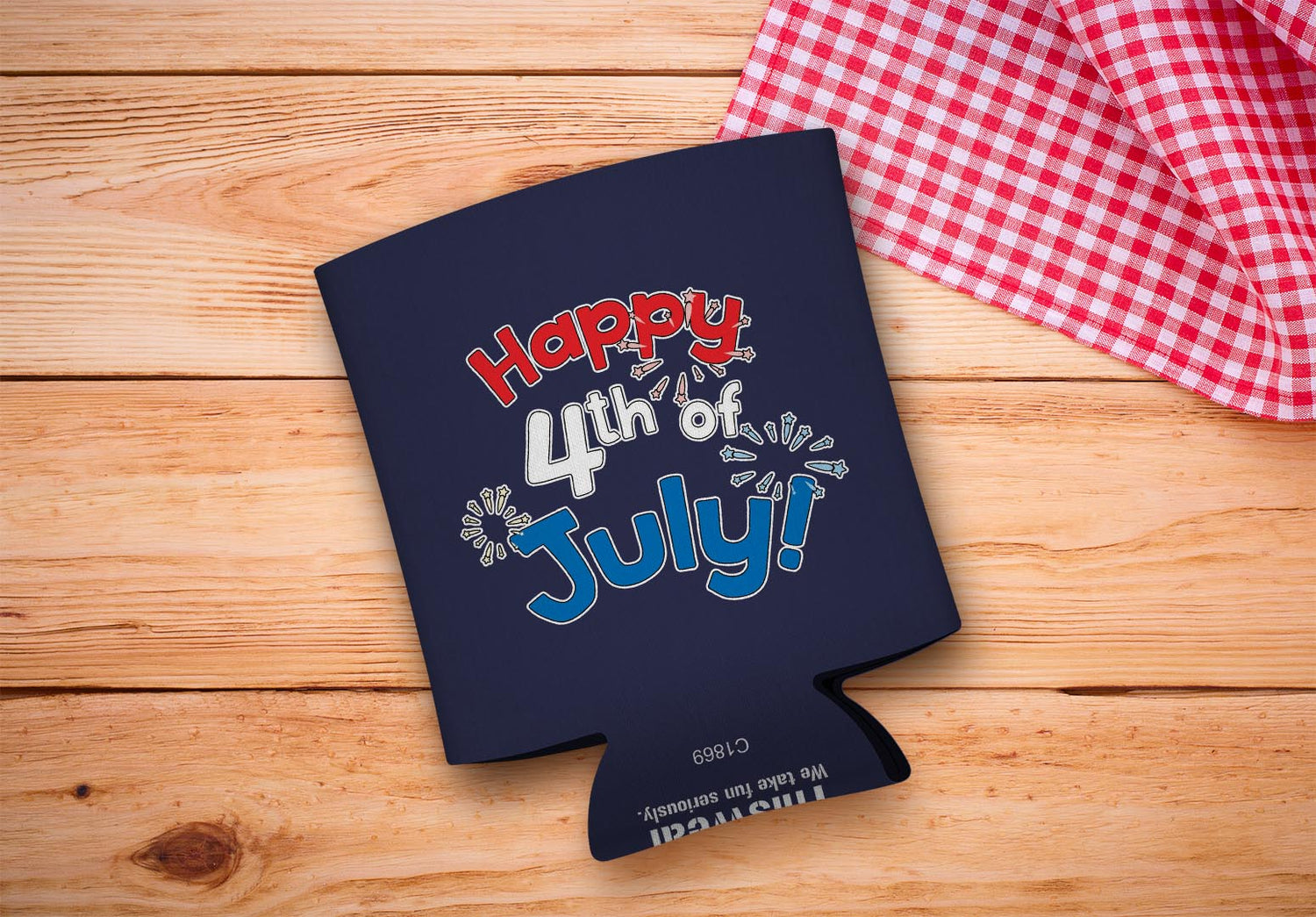 4th of July Drink Sleeves