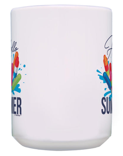 front of mug