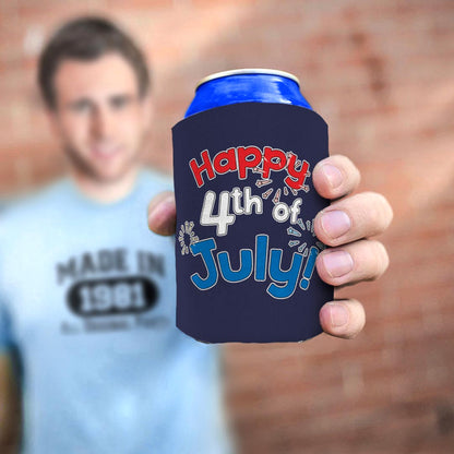 man holding drink sleeve