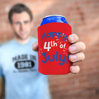 man holding drink sleeve