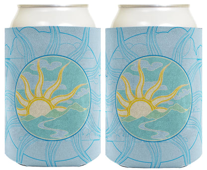 Summer Solstice Sunrise Standard or Slim Can Thermocooler Drink Sleeve