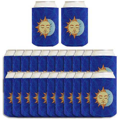 Summer Solstice More Sun Than Moon Standard or Slim Can Thermocooler Drink Sleeve