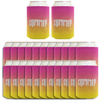 Summer Vibes Summer Standard or Slim Can Thermocooler Drink Sleeve
