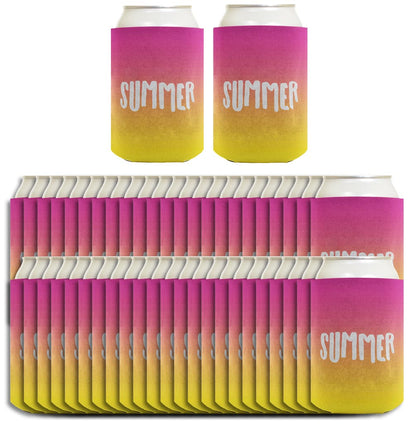 Summer Vibes Summer Standard or Slim Can Thermocooler Drink Sleeve