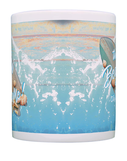 front of mug