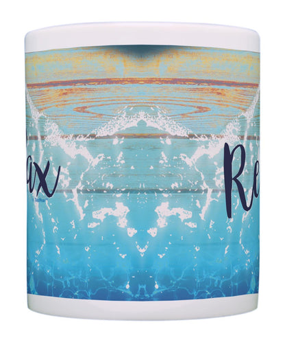 front of mug