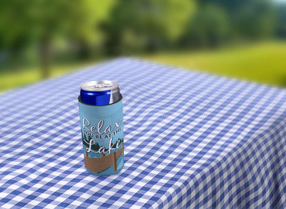 drink sleeve on a table