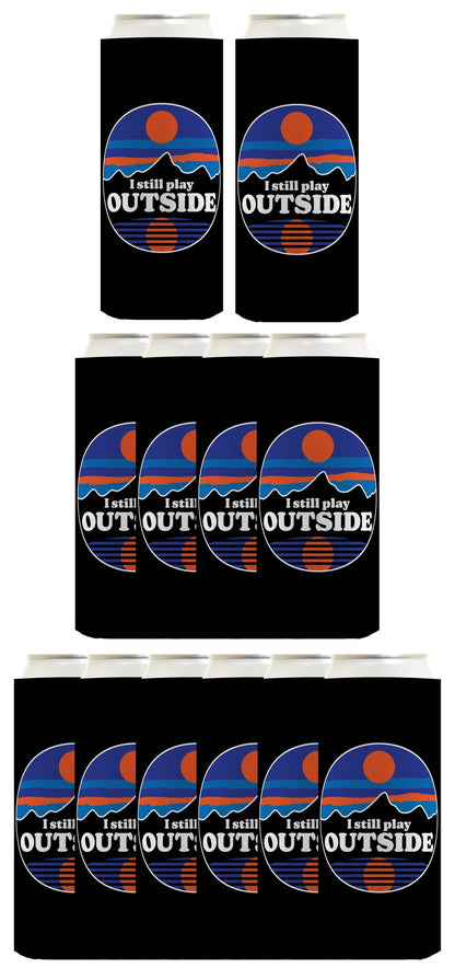 I Still Play Outside Standard or Slim Can Thermocooler Drink Sleeve