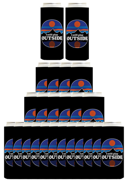 I Still Play Outside Standard or Slim Can Thermocooler Drink Sleeve