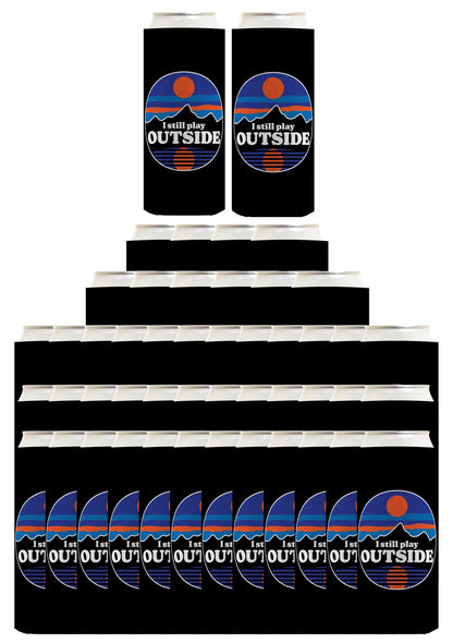 I Still Play Outside Standard or Slim Can Thermocooler Drink Sleeve
