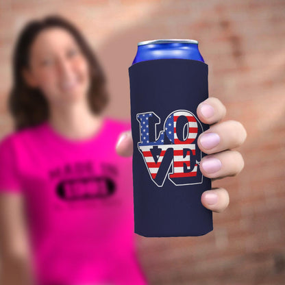 woman holding drink sleeve
