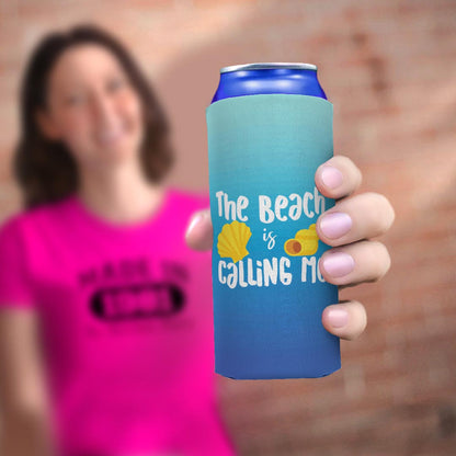 woman holding drink sleeve