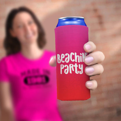 woman holding drink sleeve