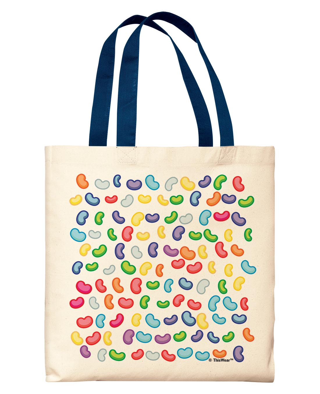front view of tote bag