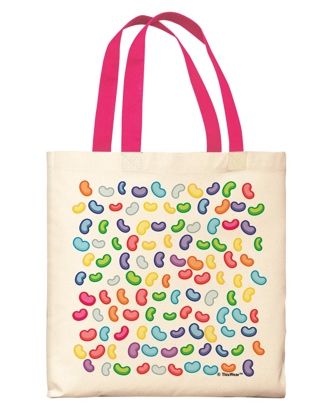 front view of tote bag