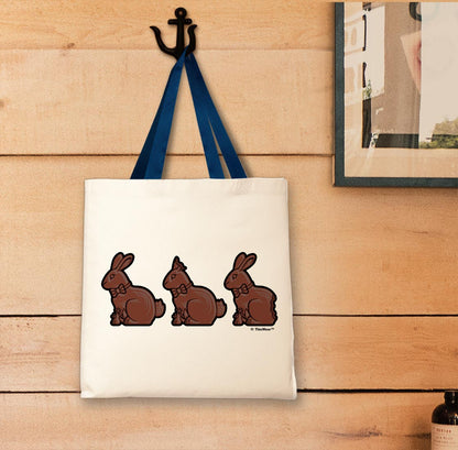 tote bag hanging on a wall