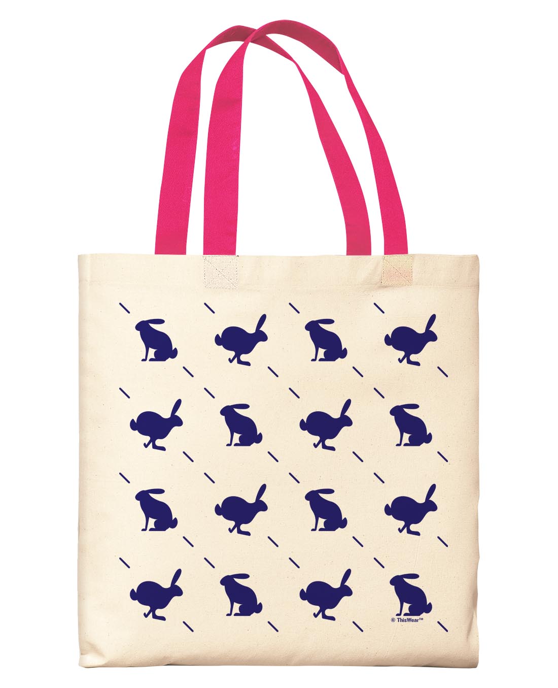 front view of tote bag