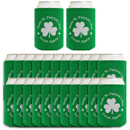 Make St Patricks Day Great Again Standard or Slim Can Thermocooler Drink Sleeve