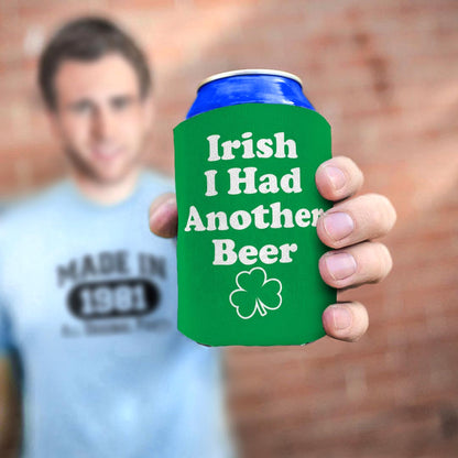 man holding drink sleeve