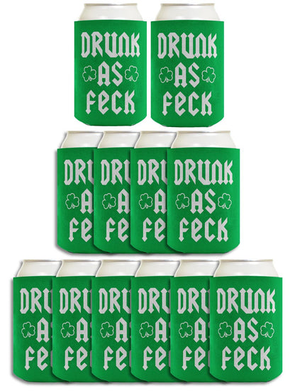 Drunk as Feck Standard or Slim Can Thermocooler Drink Sleeve