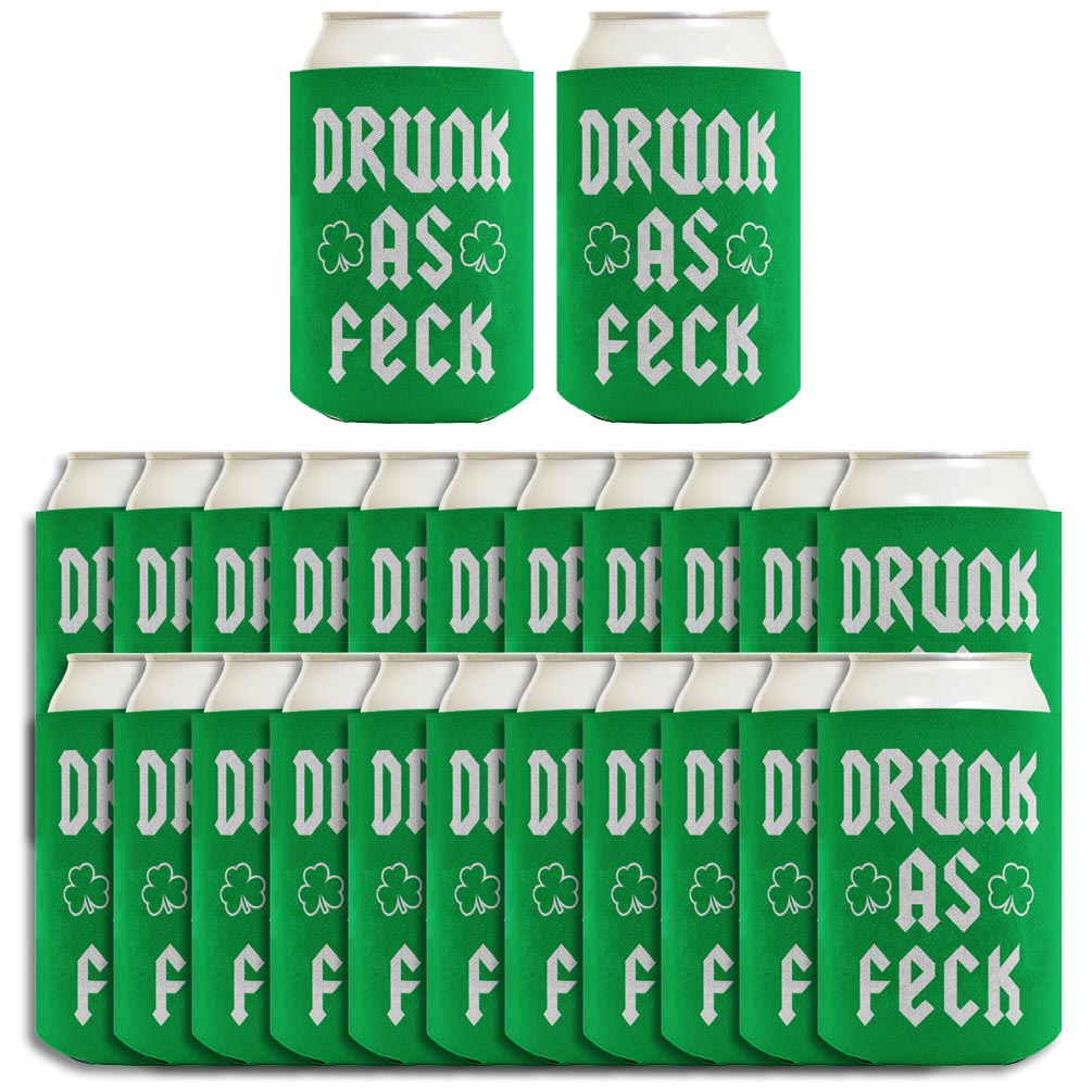 Drunk as Feck Standard or Slim Can Thermocooler Drink Sleeve