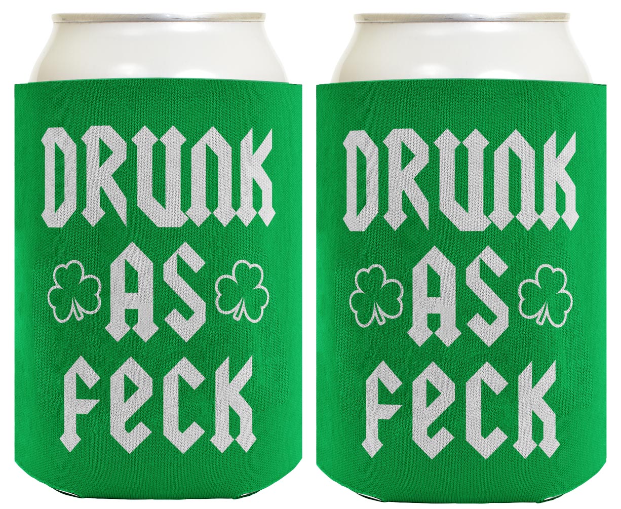 Drunk as Feck Standard or Slim Can Thermocooler Drink Sleeve