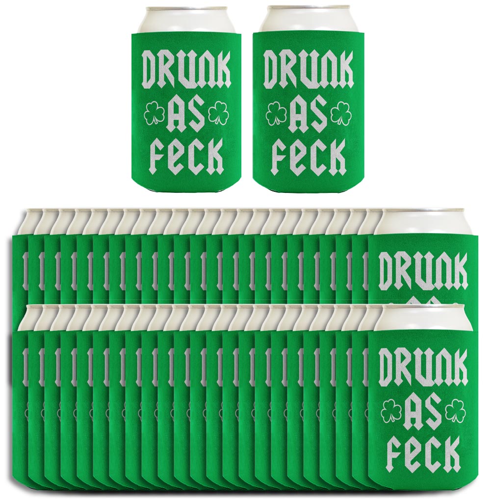 Drunk as Feck Standard or Slim Can Thermocooler Drink Sleeve