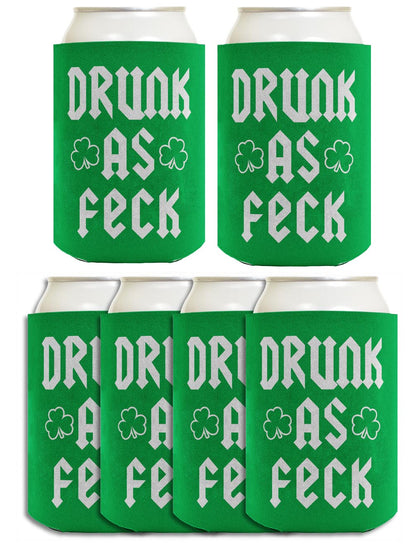 Drunk as Feck Standard or Slim Can Thermocooler Drink Sleeve
