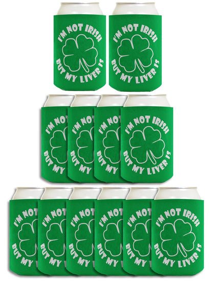 I'm Not Irish But My Liver Is Standard or Slim Can Thermocooler Drink Sleeve