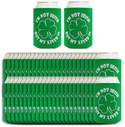 I'm Not Irish But My Liver Is Standard or Slim Can Thermocooler Drink Sleeve