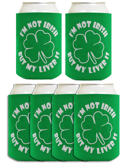 I'm Not Irish But My Liver Is Standard or Slim Can Thermocooler Drink Sleeve