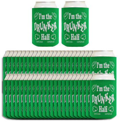 I'm the Drunker Half Standard or Slim Can Thermocooler Drink Sleeve