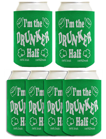 I'm the Drunker Half Standard or Slim Can Thermocooler Drink Sleeve