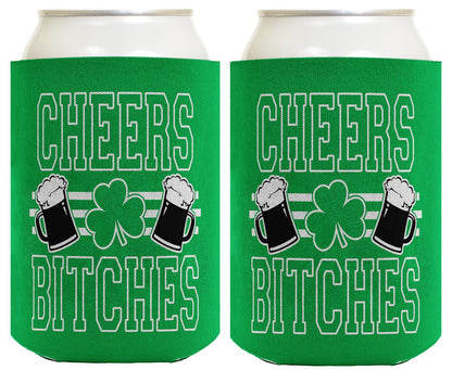 Cheers Bitches Standard or Slim Can Thermocooler Drink Sleeve
