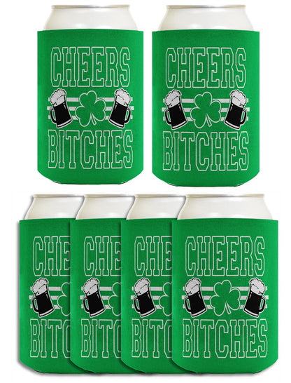 Cheers Bitches Standard or Slim Can Thermocooler Drink Sleeve