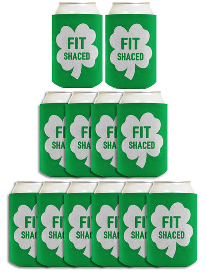 Shamrock Fit Shaced Standard or Slim Can Thermocooler Drink Sleeve