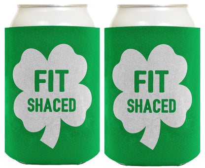 Shamrock Fit Shaced Standard or Slim Can Thermocooler Drink Sleeve