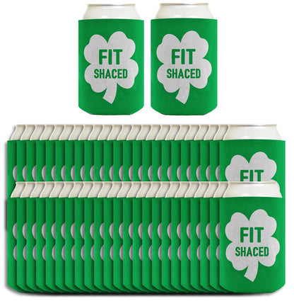 Shamrock Fit Shaced Standard or Slim Can Thermocooler Drink Sleeve