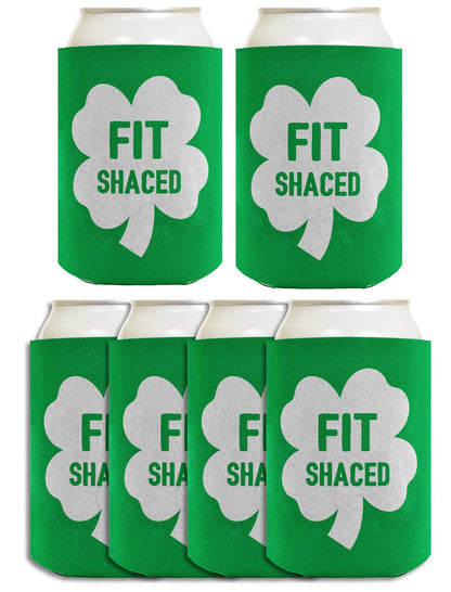 Shamrock Fit Shaced Standard or Slim Can Thermocooler Drink Sleeve