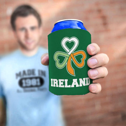 man holding drink sleeve