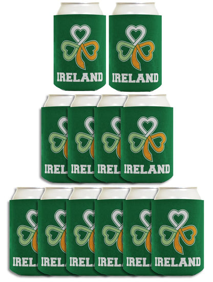 Ireland Keltic Knot Shamrock Standard or Slim Can Thermocooler Drink Sleeve